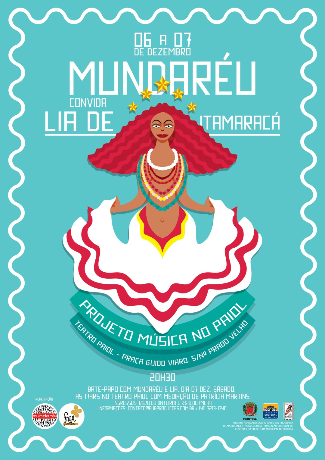 Mundaréu convida Lia de Itamaracá